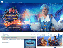 Tablet Screenshot of elephant-games.com